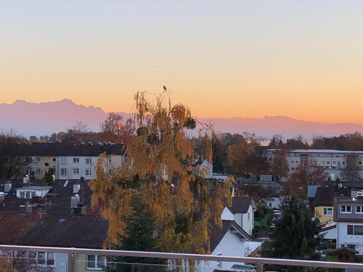 Penthouse-Appartement mit Alpenblick Friedrichshafen Buitenkant foto