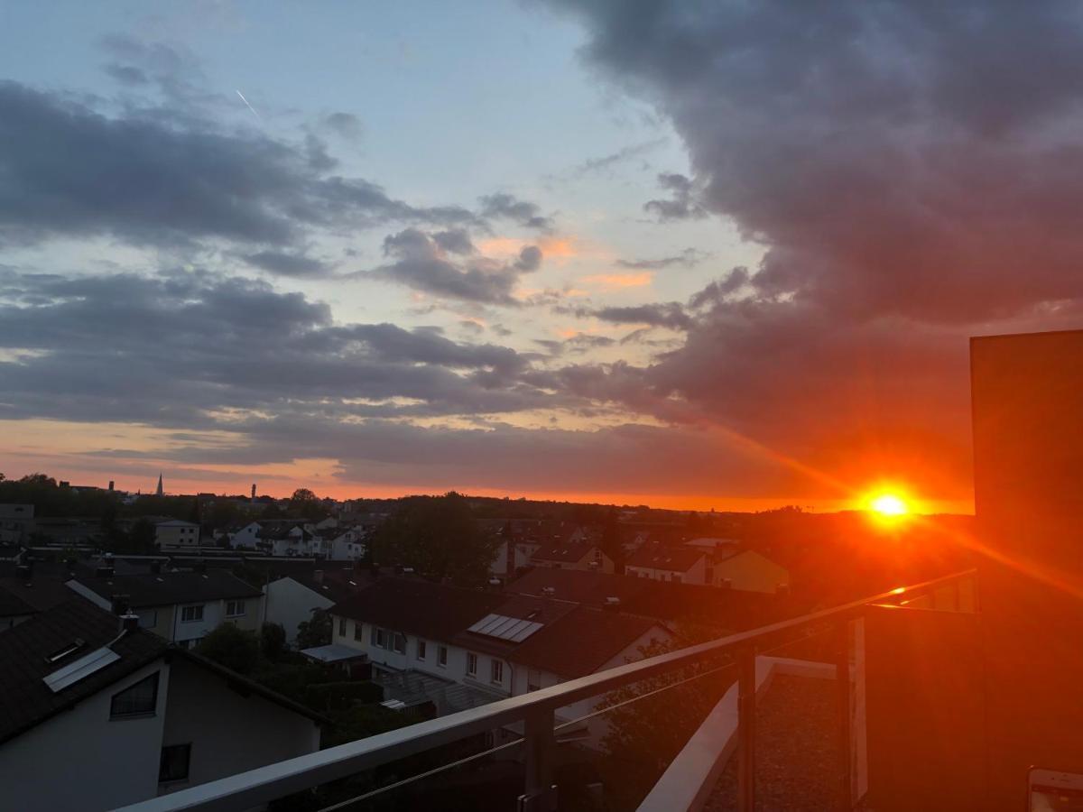 Penthouse-Appartement mit Alpenblick Friedrichshafen Buitenkant foto